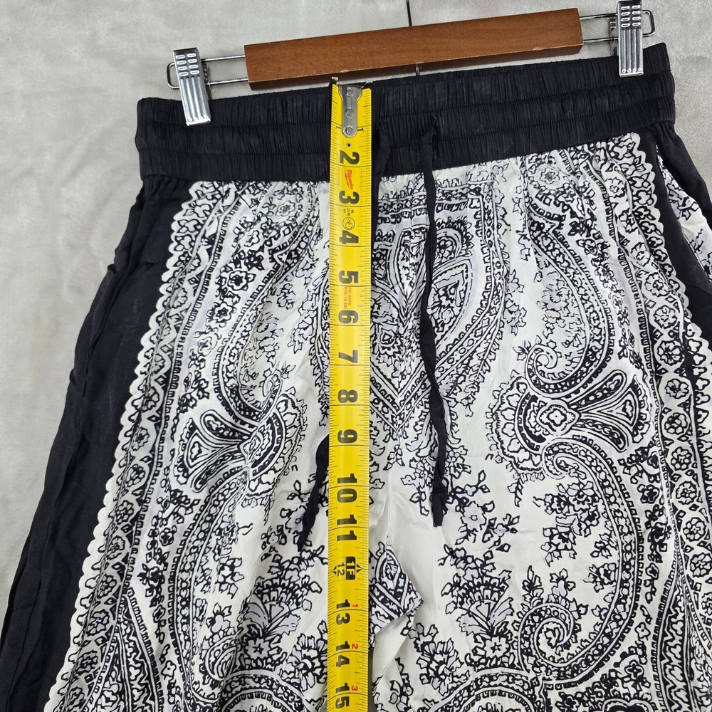 AllSaints Tyler Rafaela Wide Leg  Pants Women Medium Paisley Boho Relaxed - Picture 5 of 10